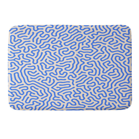 Adam Priester Coral Pattern II Memory Foam Bath Mat