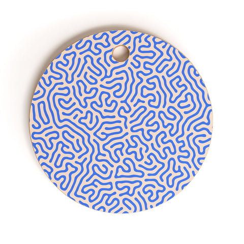 Adam Priester Coral Pattern II Cutting Board Round