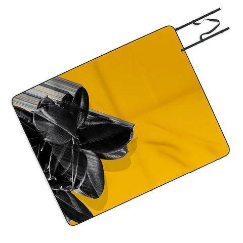 Adam Priester Crush Into Orange Picnic Blanket