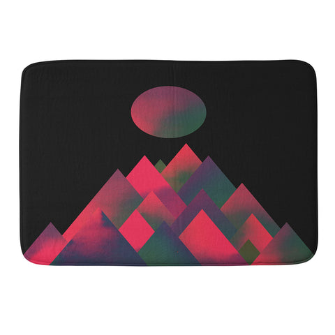 Adam Priester Dark Peaks Memory Foam Bath Mat