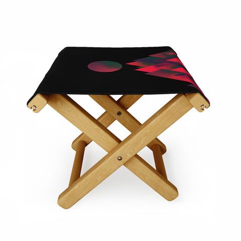 Adam Priester Dark Peaks Folding Stool