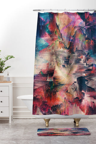 Adam Priester Exiled Shower Curtain And Mat