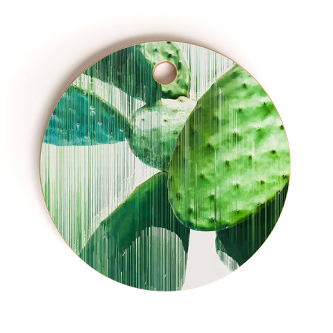 Adam Priester Fast Cacti Cutting Board Round