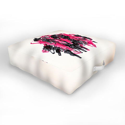 Adam Priester Gangs All Here Outdoor Floor Cushion