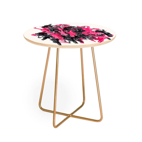 Adam Priester Gangs All Here Round Side Table