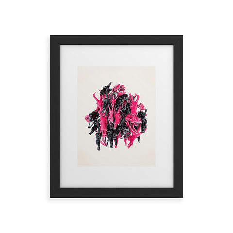 Adam Priester Gangs All Here Framed Art Print