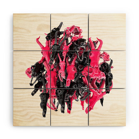 Adam Priester Gangs All Here Wood Wall Mural