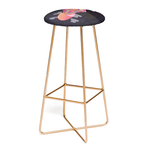 Adam Priester Grape Moon Peaks Bar Stool