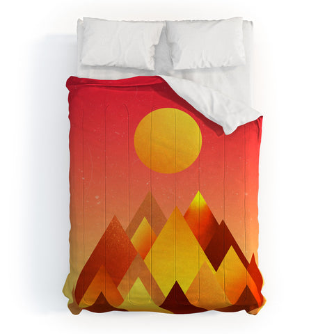 Adam Priester Hot Peaks Comforter