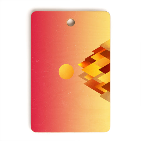 Adam Priester Hot Peaks Cutting Board Rectangle