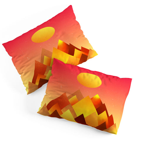 Adam Priester Hot Peaks Pillow Shams