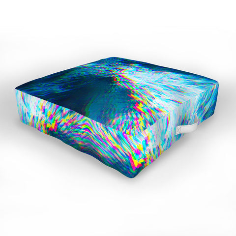 Adam Priester LCD River Outdoor Floor Cushion