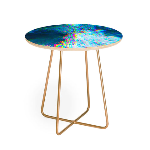 Adam Priester LCD River Round Side Table