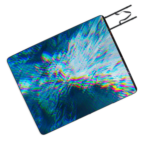 Adam Priester LCD River Picnic Blanket