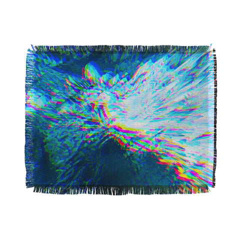 Adam Priester LCD River Throw Blanket