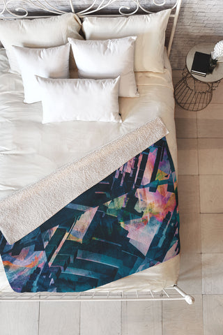 Adam Priester Logic Fleece Throw Blanket