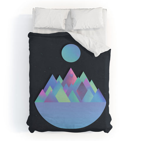 Adam Priester Moon Peaks Alternative Duvet Cover