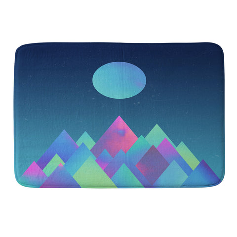 Adam Priester Moon Peaks Memory Foam Bath Mat