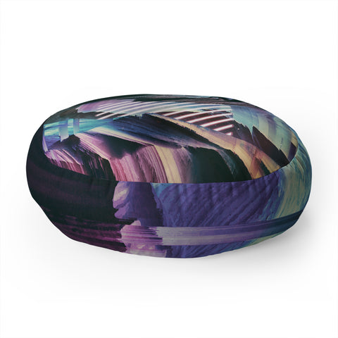 Adam Priester Never Seen Floor Pillow Round