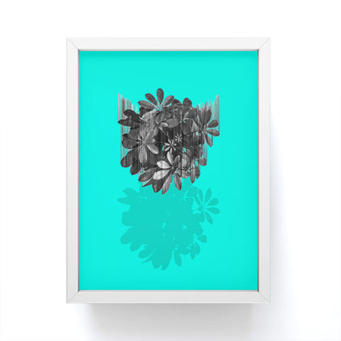Adam Priester No parachutes for plants Framed Mini Art Print