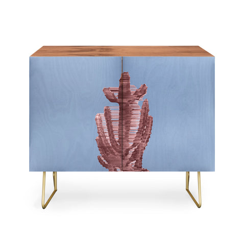Adam Priester Rose Quartz Cactus Credenza
