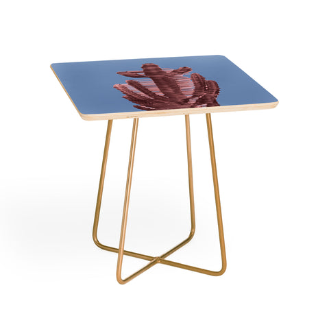 Adam Priester Rose Quartz Cactus Side Table