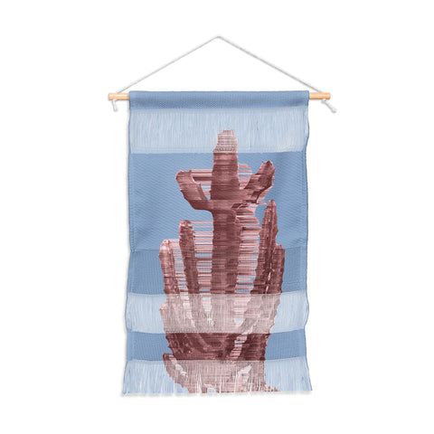 Adam Priester Rose Quartz Cactus Wall Hanging Portrait