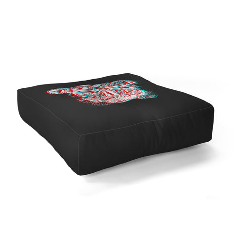 Adam Priester Spirit Bear Floor Pillow Square