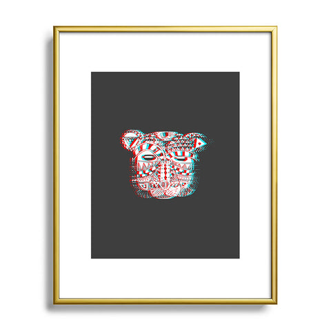 Adam Priester Spirit Bear Metal Framed Art Print