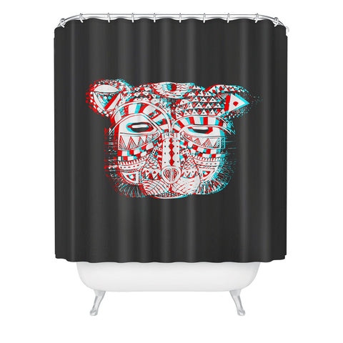 Adam Priester Spirit Bear Shower Curtain