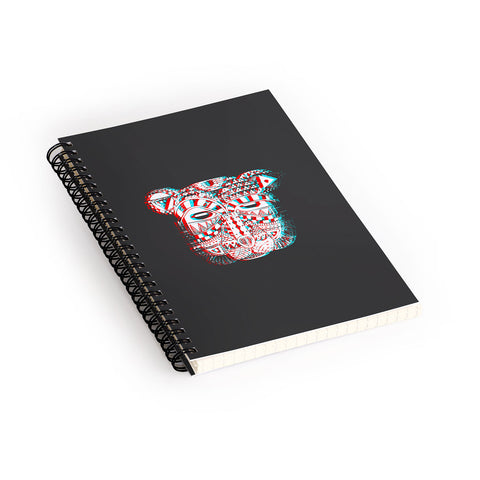 Adam Priester Spirit Bear Spiral Notebook
