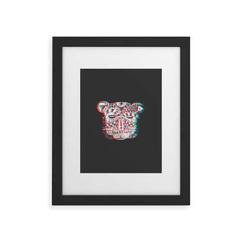 Adam Priester Spirit Bear Framed Art Print
