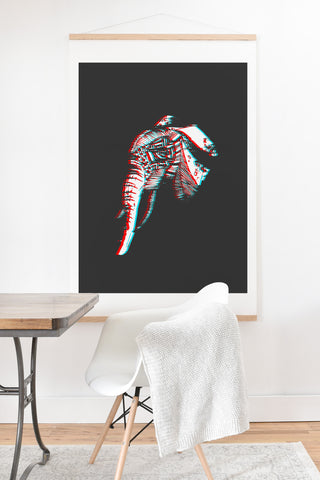 Adam Priester Spirit Elephant Art Print And Hanger