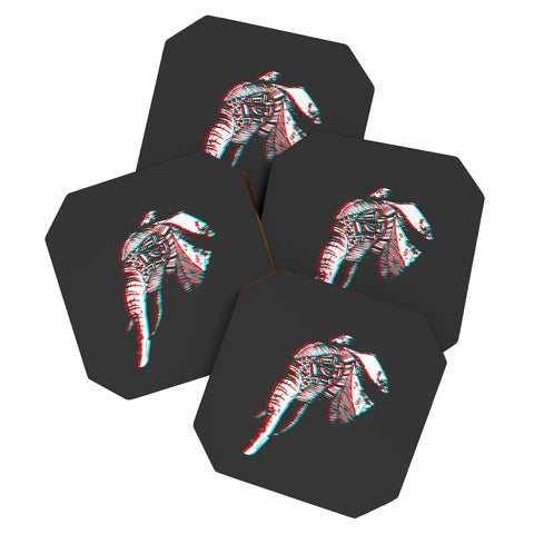 Adam Priester Spirit Elephant Coaster Set