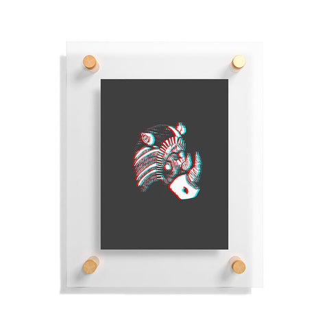Adam Priester Spirit Rhino Floating Acrylic Print