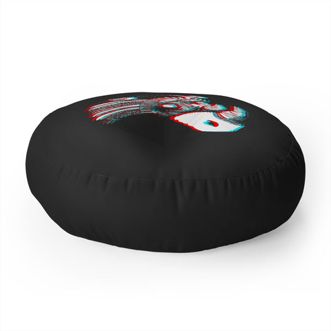 Adam Priester Spirit Rhino Floor Pillow Round