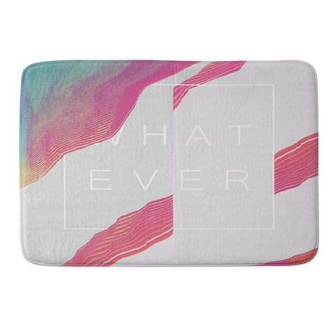 Adam Priester Whatever Whatever Memory Foam Bath Mat