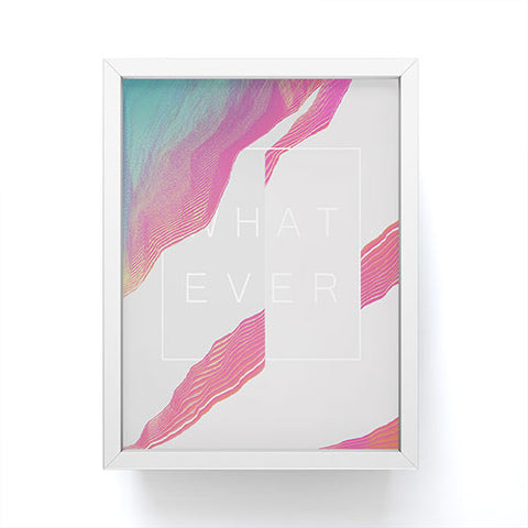 Adam Priester Whatever Whatever Framed Mini Art Print