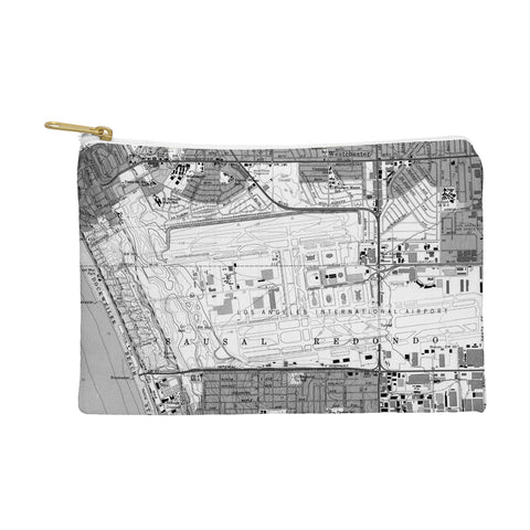 Adam Shaw LAX Airport Map Pouch