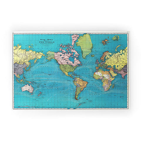 Adam Shaw World 1897 Welcome Mat