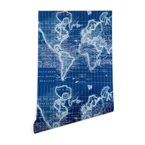 Adam Shaw World Map Blueprint Wallpaper
