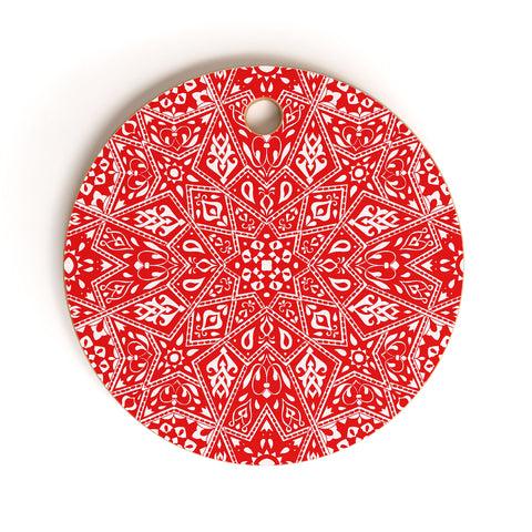 Aimee St Hill Amirah Red Cutting Board Round