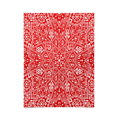 Aimee St Hill Amirah Red Poster