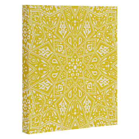 Aimee St Hill Amirah Yellow Art Canvas