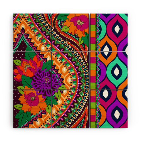 Aimee St Hill Ayanna Wood Wall Mural