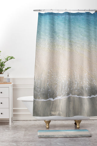 Aimee St Hill Bequia Shower Curtain And Mat