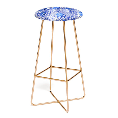 Aimee St Hill Blue Is Just A Mood Bar Stool