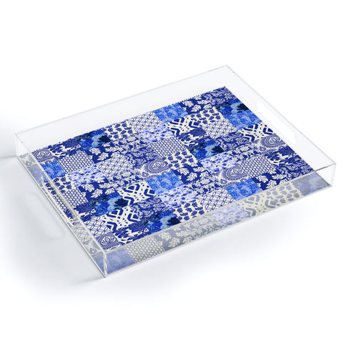 Aimee St Hill Blue Is Just A Mood Acrylic Tray
