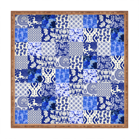 Aimee St Hill Blue Is Just A Mood Square Tray