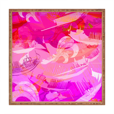 Aimee St Hill Boats Square Tray